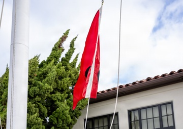 Naval Base San Diego Hoists Battle E and Retention Excellence