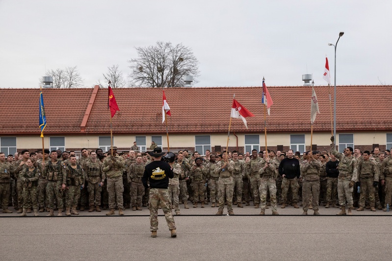 Allied forces strength showdown