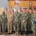 Rear Admiral Damian D. “Dom” Flatt, Commander, Naval Legal Service Command Visits Officer Training Command Newport (OTCN)