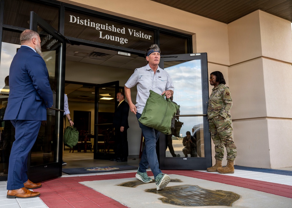 U.S. Representative Ronny Jackson visits AFSOC Headquarters, takes flight on AC-130 Ghostrider