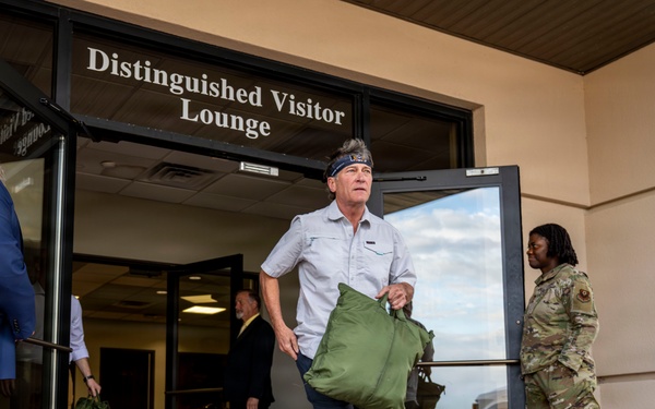 U.S. Representative Ronny Jackson visits AFSOC Headquarters, takes flight on AC-130 Ghostrider