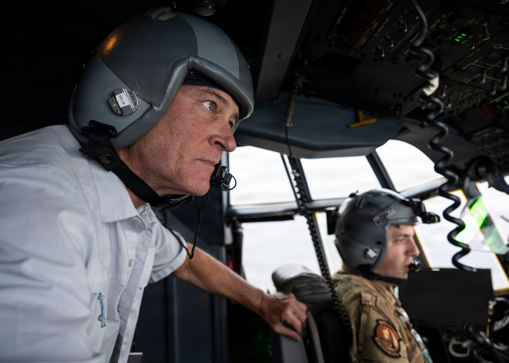 U.S. Representative Ronny Jackson visits AFSOC Headquarters, takes flight on AC-130 Ghostrider