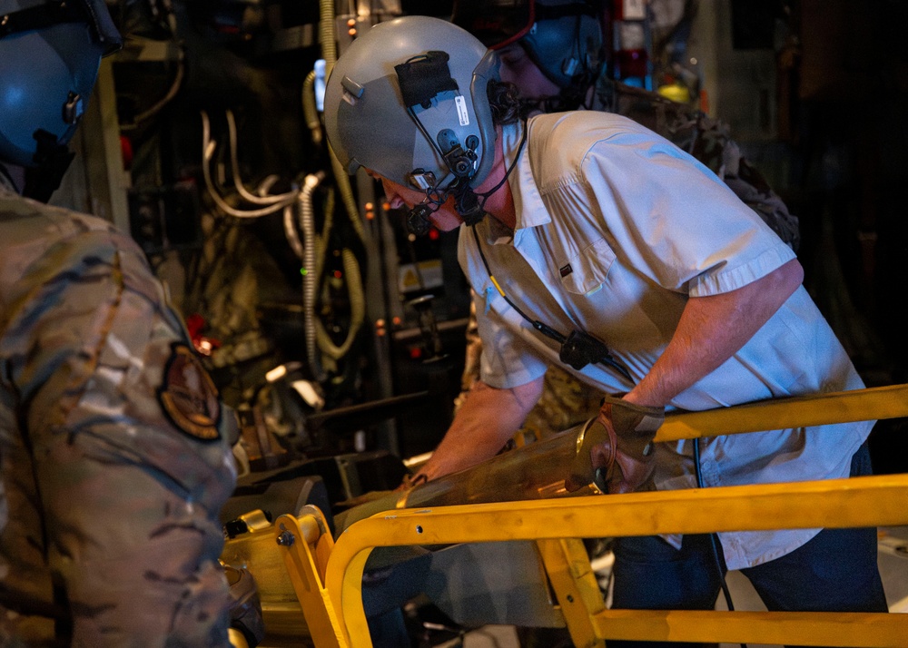 U.S. Representative Ronny Jackson visits AFSOC Headquarters, takes flight on AC-130 Ghostrider