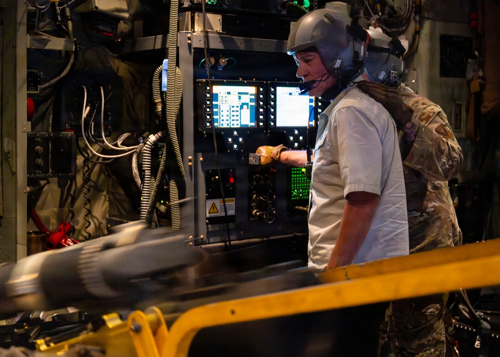 U.S. Representative Ronny Jackson visits AFSOC Headquarters, takes flight on AC-130 Ghostrider