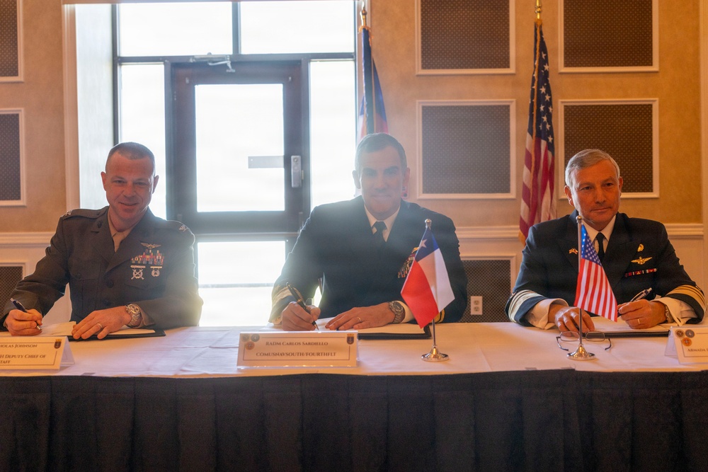 U.S. and Chile Maritime Staff Talks 2026: Signing the Minutes