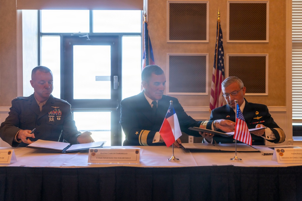 U.S. and Chile Maritime Staff Talks 2026: Signing the Minutes