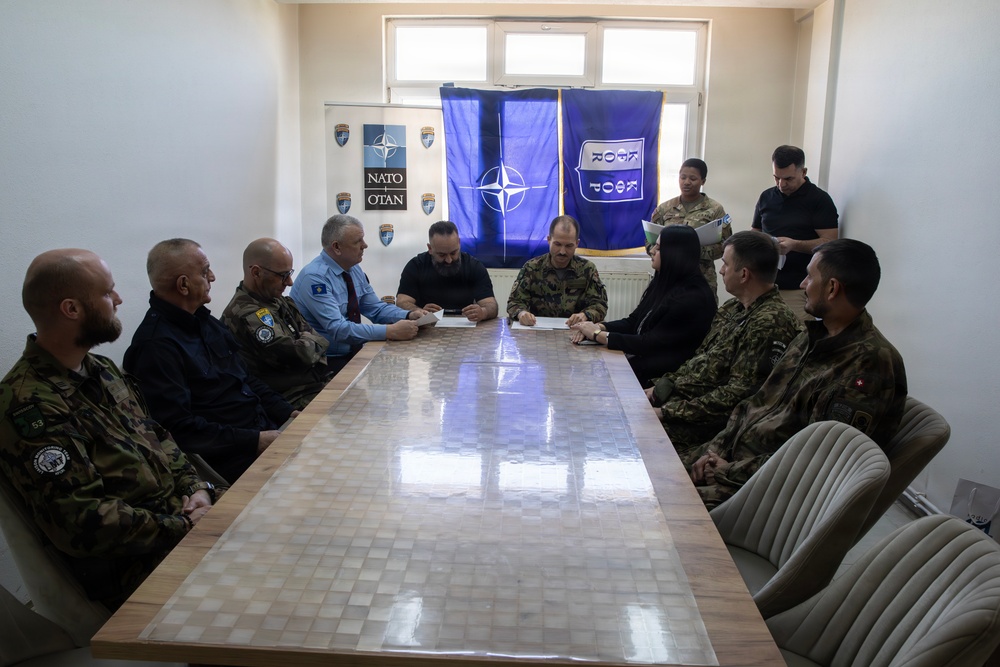 KFOR supports South Mitrovica Fire Brigade with equipment donation