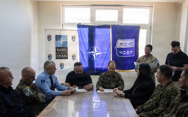 KFOR supports South Mitrovica Fire Brigade with equipment donation