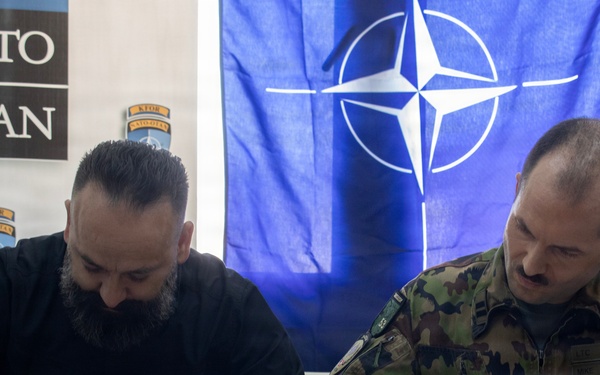 KFOR supports South Mitrovica Fire Brigade with equipment donation