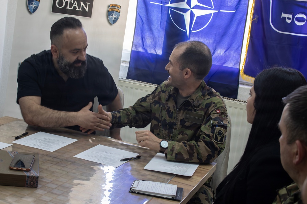 KFOR supports South Mitrovica Fire Brigade with equipment donation