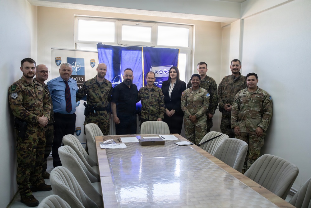 KFOR supports South Mitrovica Fire Brigade with equipment donation