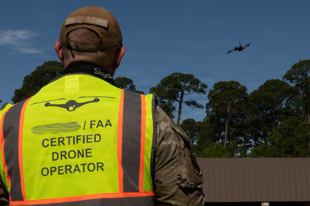 Civil engineers use drones for facility assessments