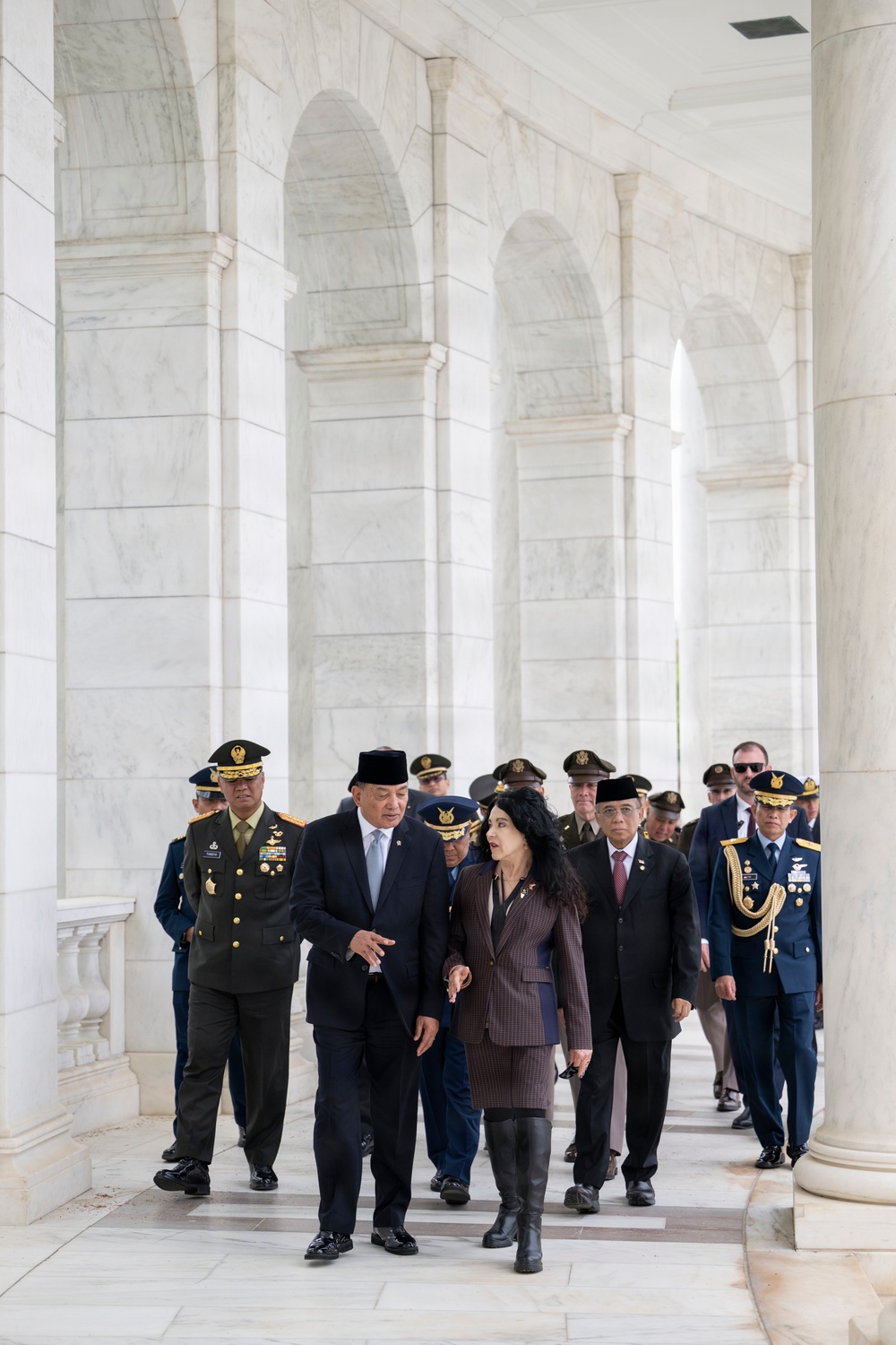 Indonesian Minister of Defense Sjafrie Sjamsoeddin Visits ANC