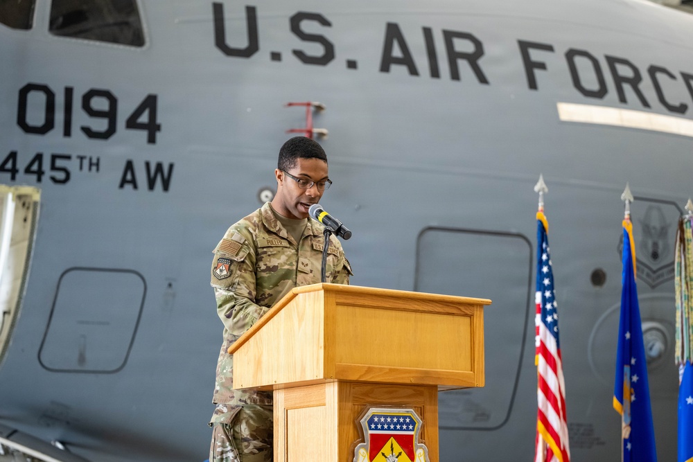 445th Airlift Wing welcomes new command chief