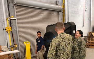 NAVSUP FLC Jacksonville Sailors support Supply Management Inspection