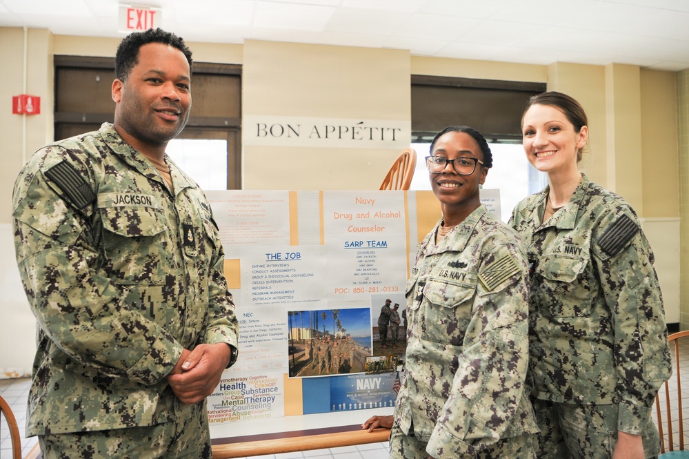 Career Fair Hosted at Naval Hospital Pensacola by NMRTC Pensacola
