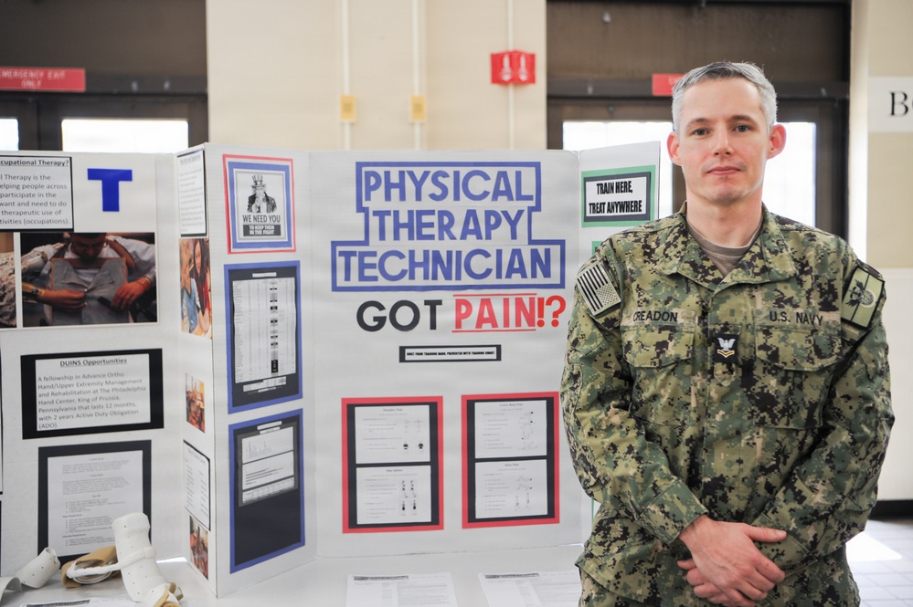 Career Fair Hosted at Naval Hospital Pensacola by NMRTC Pensacola