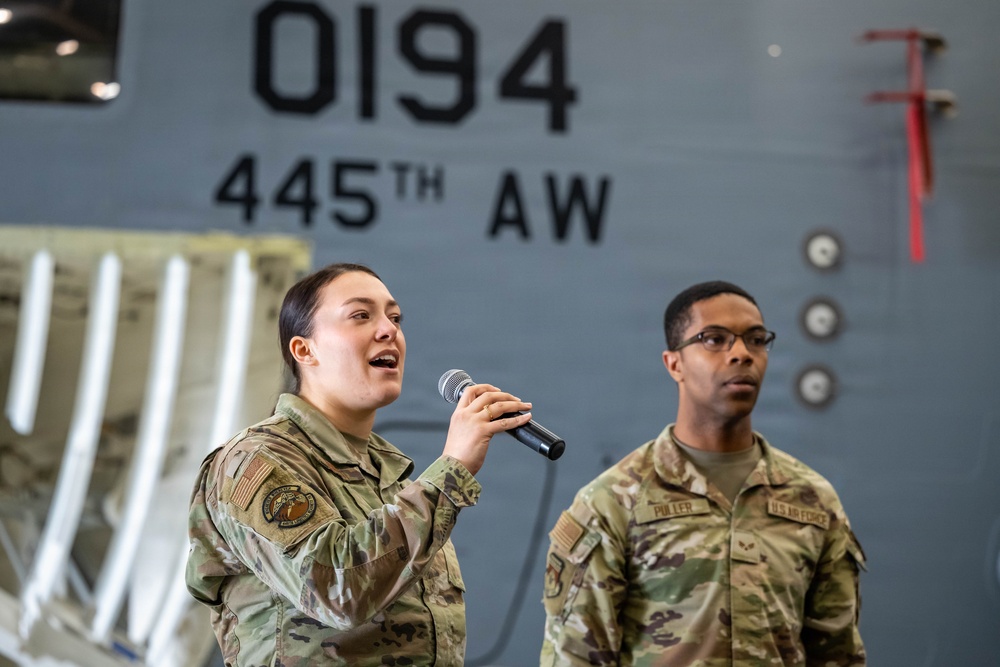 445th Airlift Wing welcomes new command chief