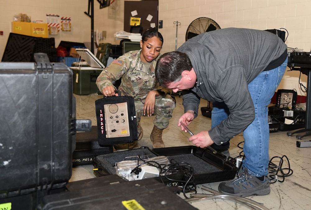 Inspecting equipment