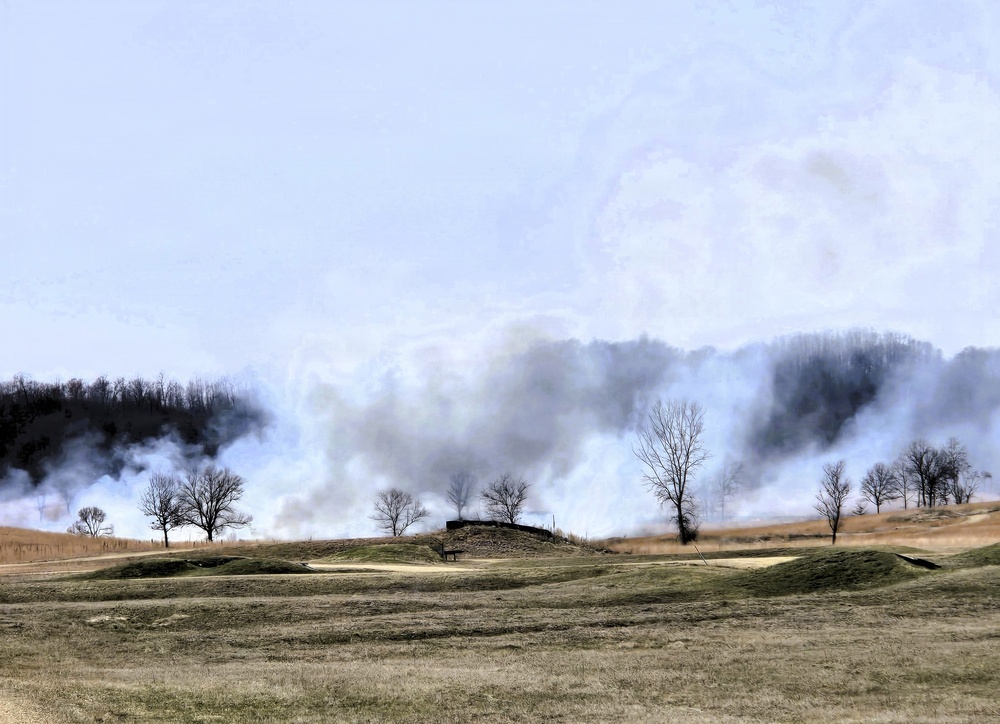 Spring prescribed burns renew training lands, ecosystems at Fort McCoy