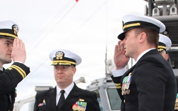 Unmanned Surface Vessel Division 11 holds change of command ceremony