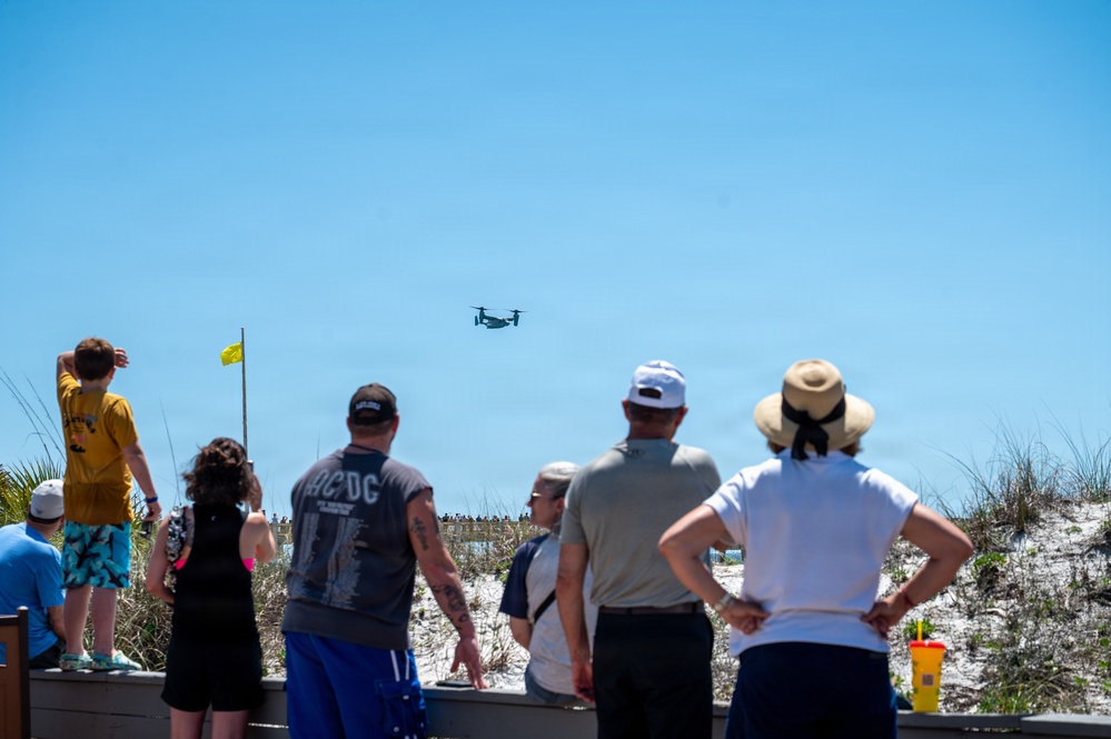 Thunderbirds Soar Over the Emerald Coast