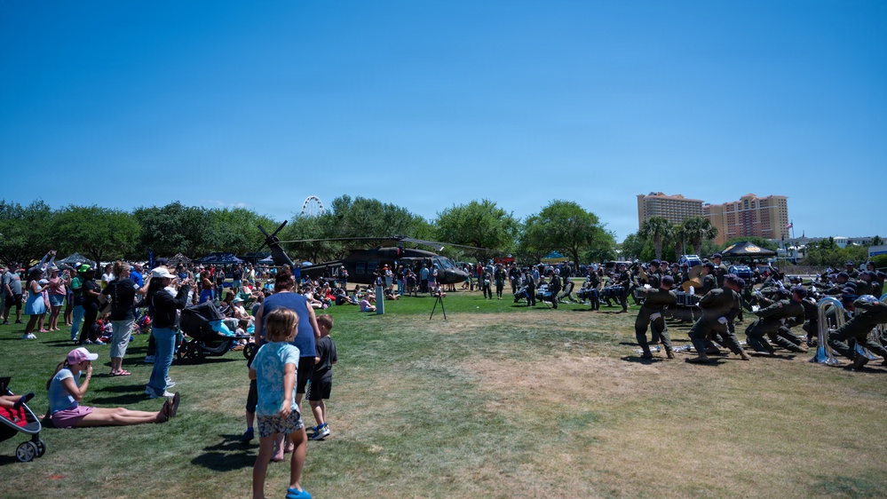 Thunderbirds Soar Over the Emerald Coast