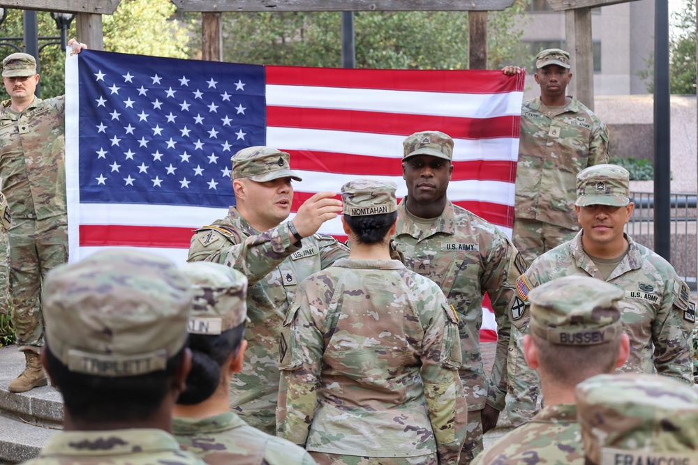 Sgt. Momtahan Promotion