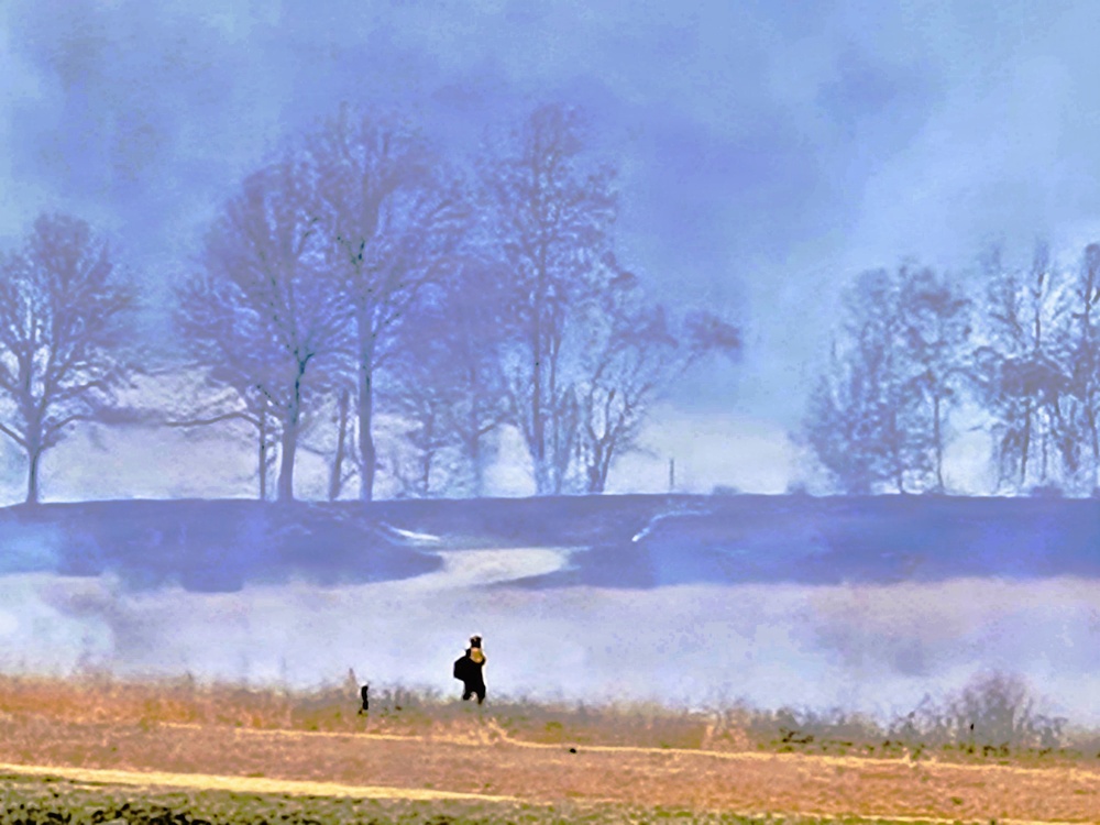 Spring prescribed burns renew training lands, ecosystems at Fort McCoy