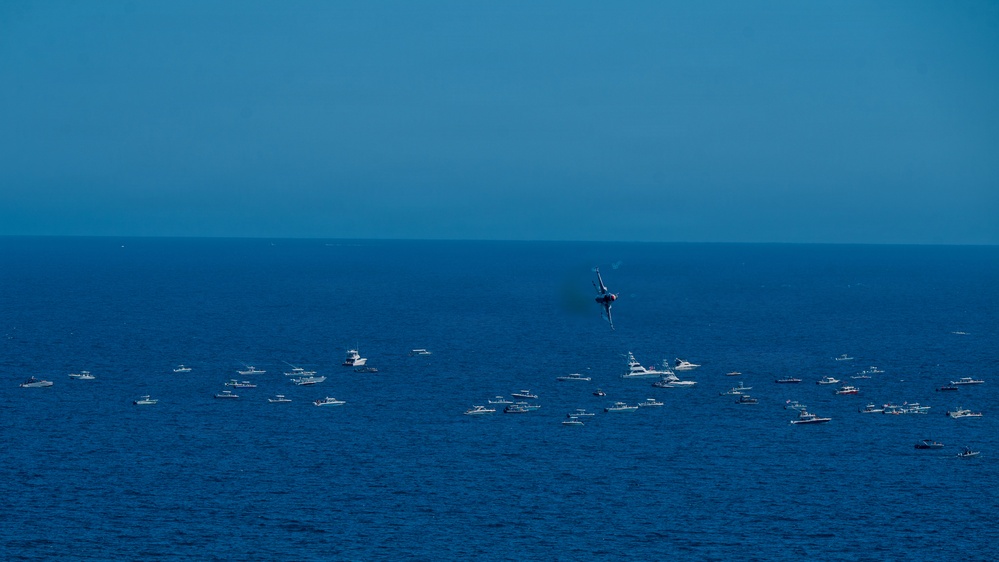 Thunderbirds Soar Over the Emerald Coast
