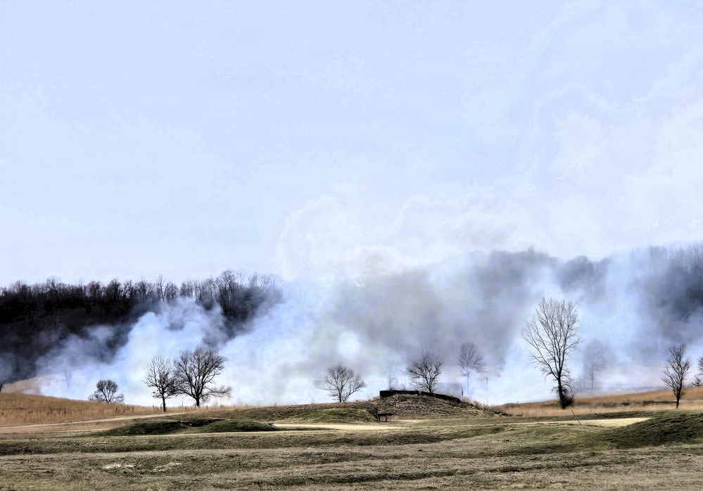 Spring prescribed burns renew training lands, ecosystems at Fort McCoy