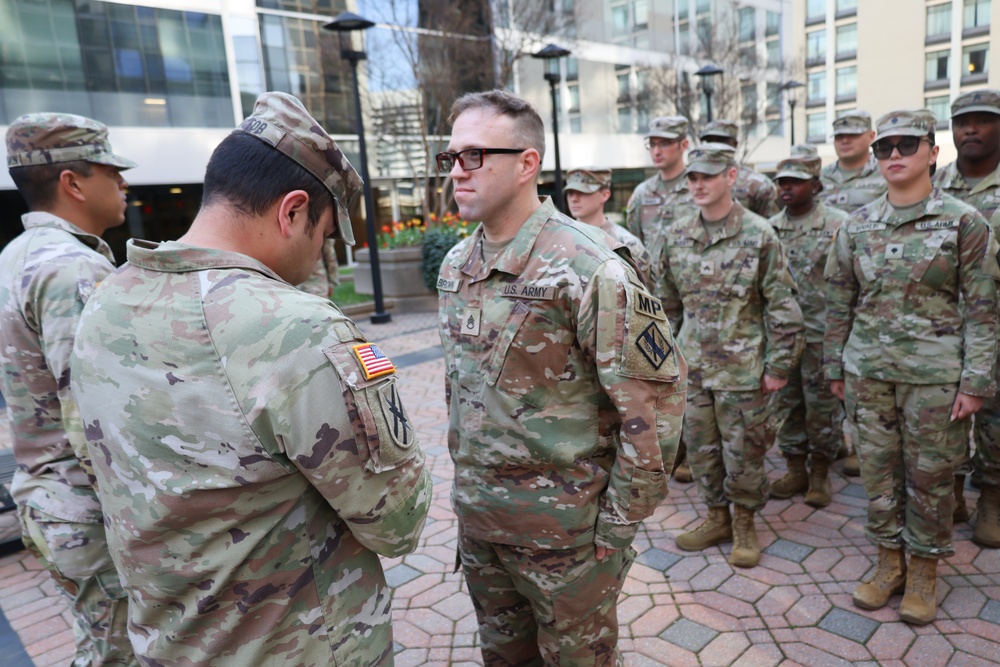 Staff Sgt. Brown Promotion