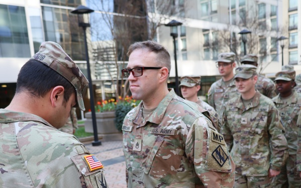 Staff Sgt. Brown Promotion