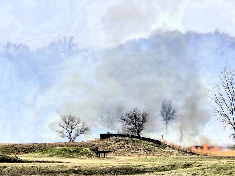 Spring prescribed burns renew training lands, ecosystems at Fort McCoy