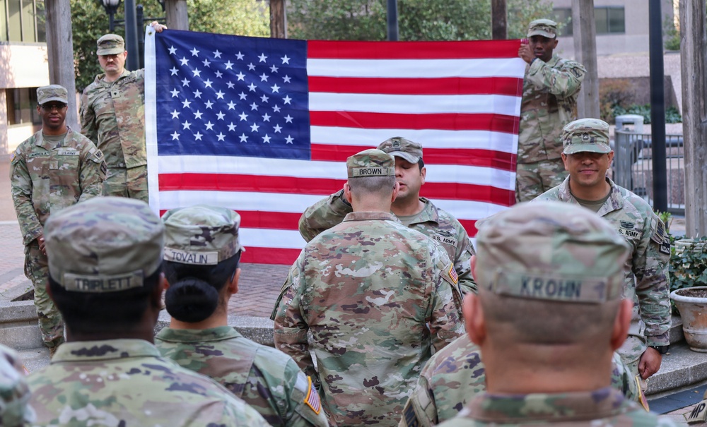 Staff Sgt. Brown Promotion