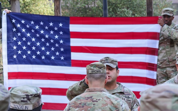 Staff Sgt. Brown Promotion