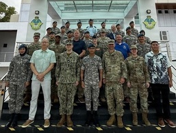 U.S. Air Force Reserve participates in air domain awareness training with Royal Brunei Air Force