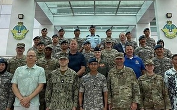 U.S. Air Force Reserve participates in air domain awareness training with Royal Brunei Air Force