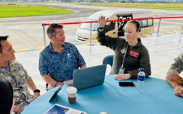 U.S. Air Force Reserve participates in air domain awareness training with Royal Brunei Air Force