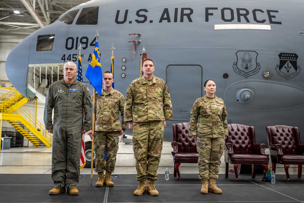 445th Airlift Wing welcomes new command chief