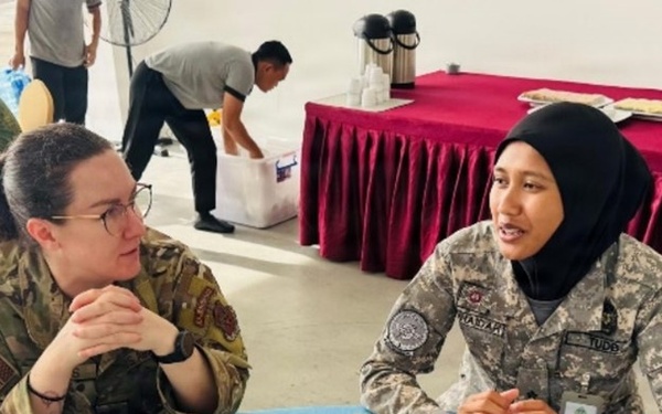 U.S. Air Force Reserve participates in air domain awareness training with Royal Brunei Air Force
