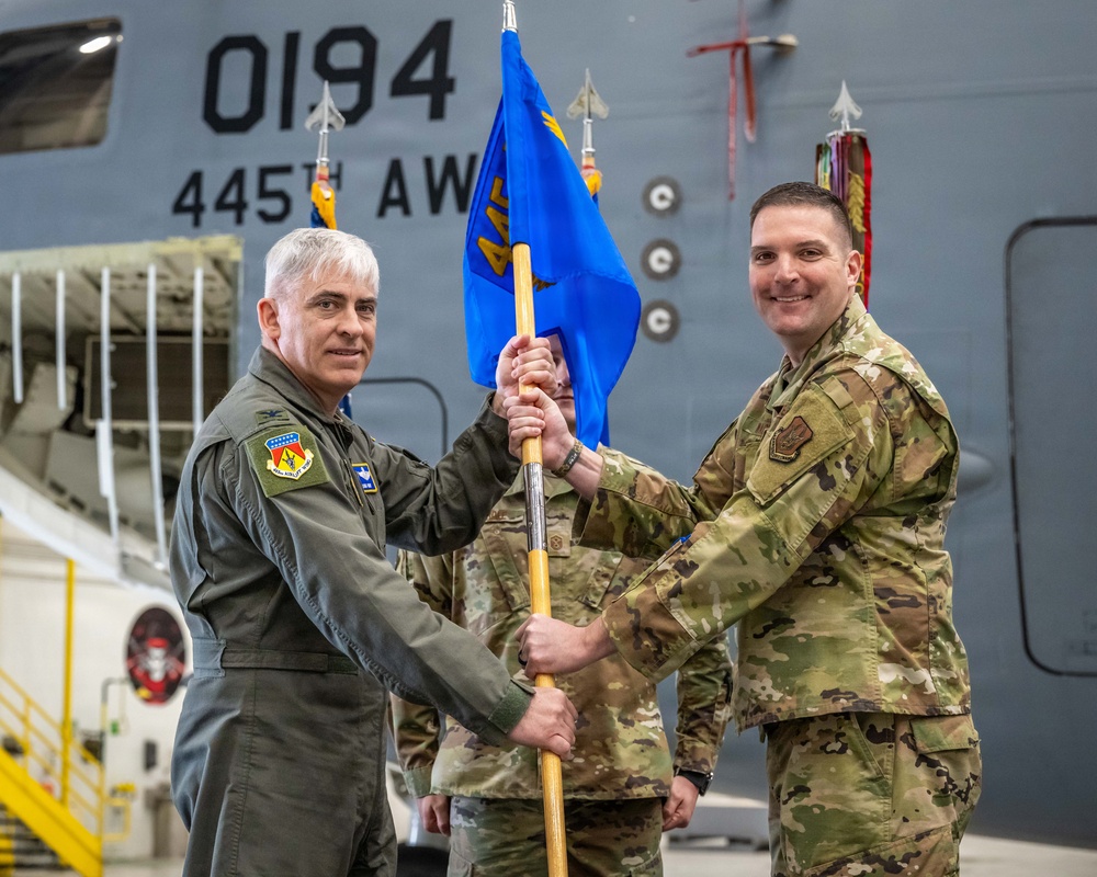 445th Airlift Wing welcomes new command chief
