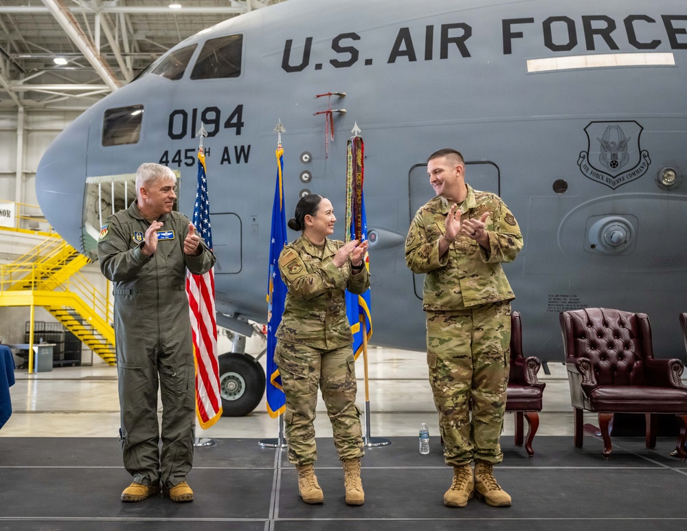 445th Airlift Wing welcomes new command chief