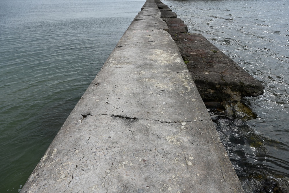 Repairs Resume on Great Sodus East Breakwater for 2026