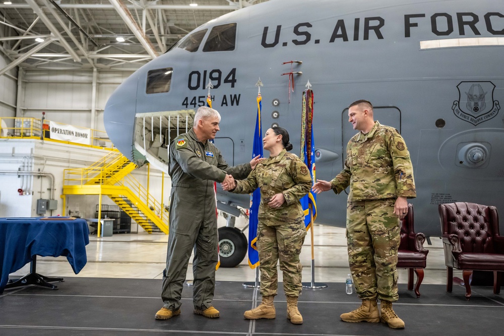 445th Airlift Wing welcomes new command chief