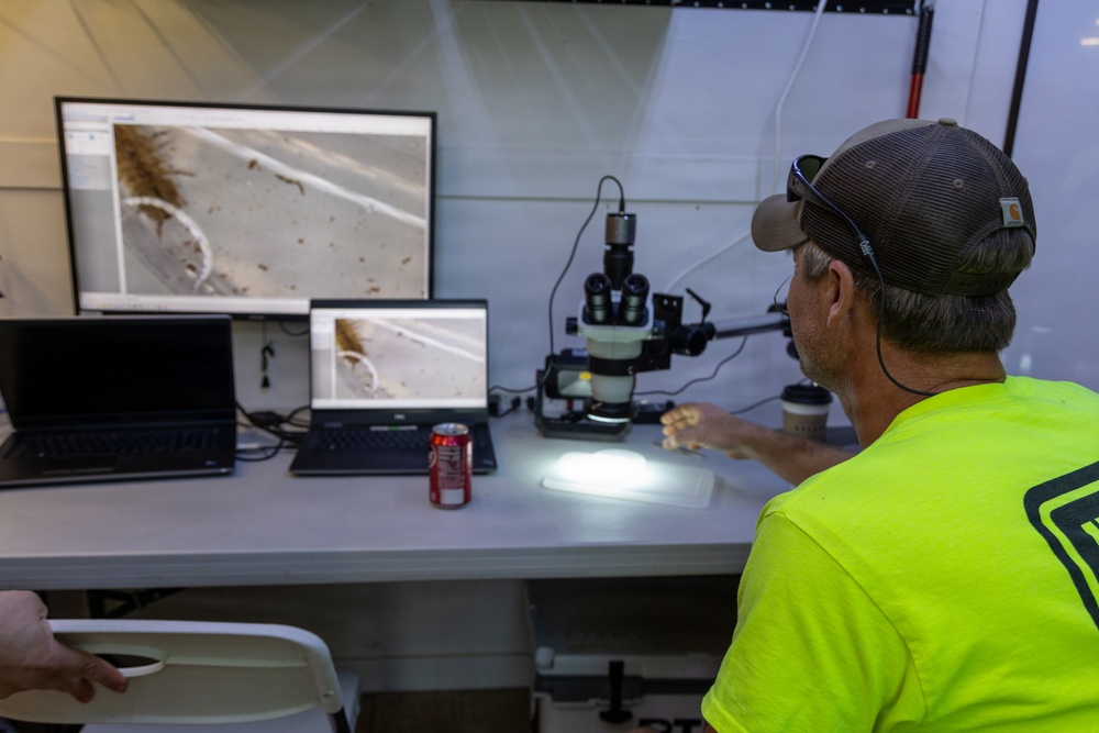USACE Biologists Study Lake Sturgeon Spawning Below Carters Lake