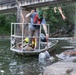 USACE Biologists Study Lake Sturgeon Spawning Below Carters Lake