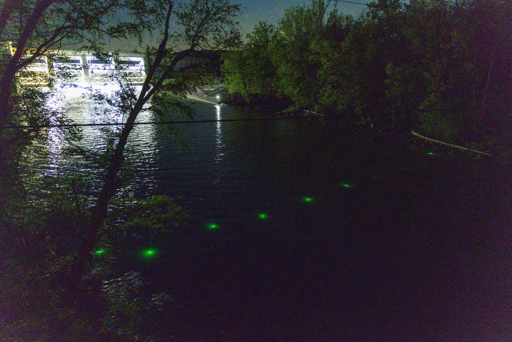 USACE Biologists Study Lake Sturgeon Spawning Below Carters Lake