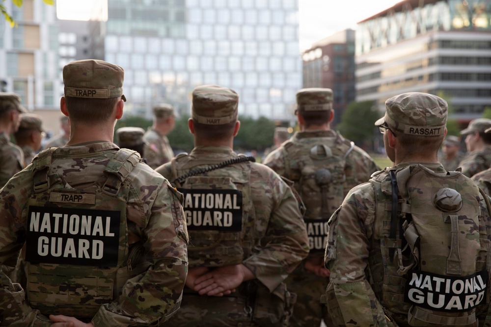 Georgia State Command Sgt. Maj. visits JTF-DC Soldiers