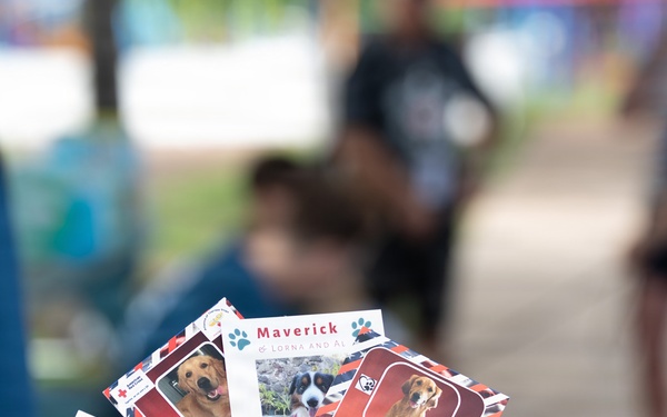 624th RSG Key Support Program strengthens community at 'Park and Puppies' event